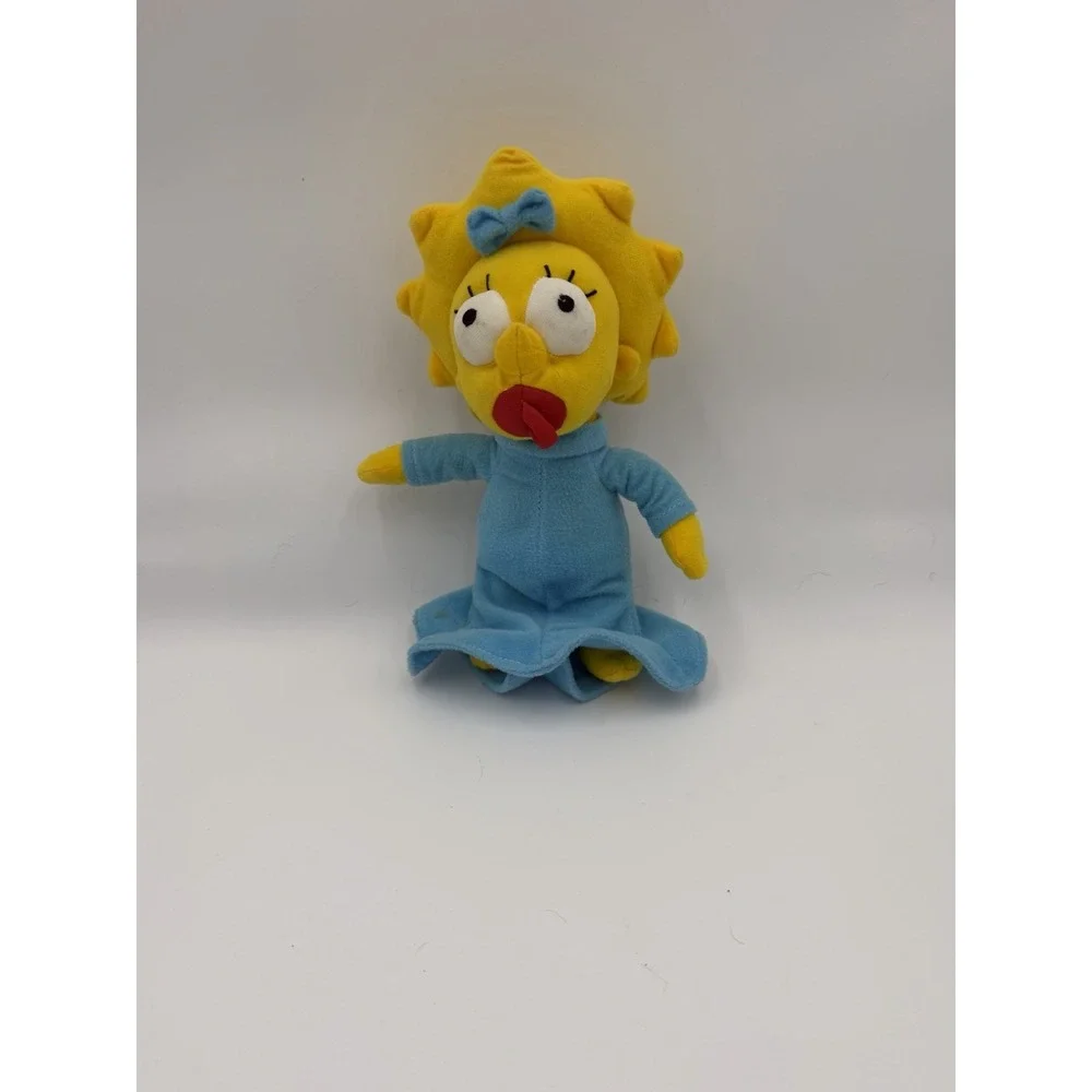 The Simpsons Maggie Simpson Plush Doll Universal‎ Studios Blue Dress
